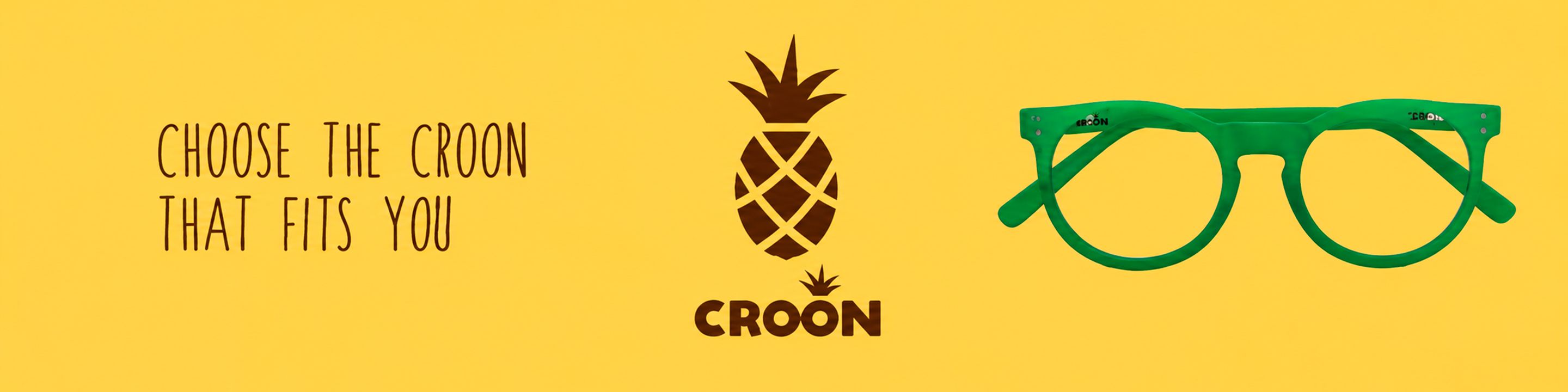 Occhiali da sole firmati Croon desktop banner