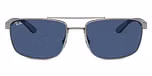 Gunmetal / Dark blue