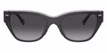 Black/Transparent Grey / Grey Gradient