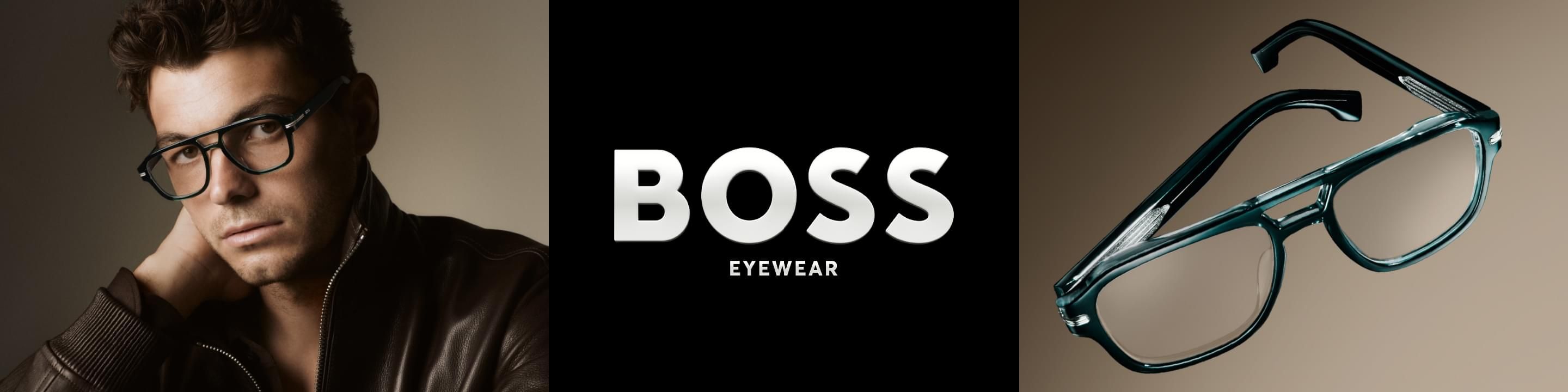 BOSS designer sunglassess desktop banner