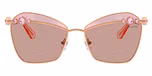 Rose Gold / Gold / Purple Brown Tampo Swarovski Pink