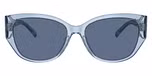 Transparent Blue / Blue Solid