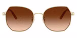 Shiny Light Gold / Brown Gradient