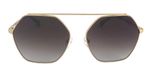 Matt gold / Gradient brown lens