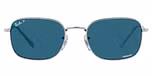 Silver / Blue polarized