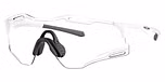 Matte White / Clear to Black Iridium Photochromic