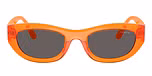 Transparent Orange / Orange / Black Smoke