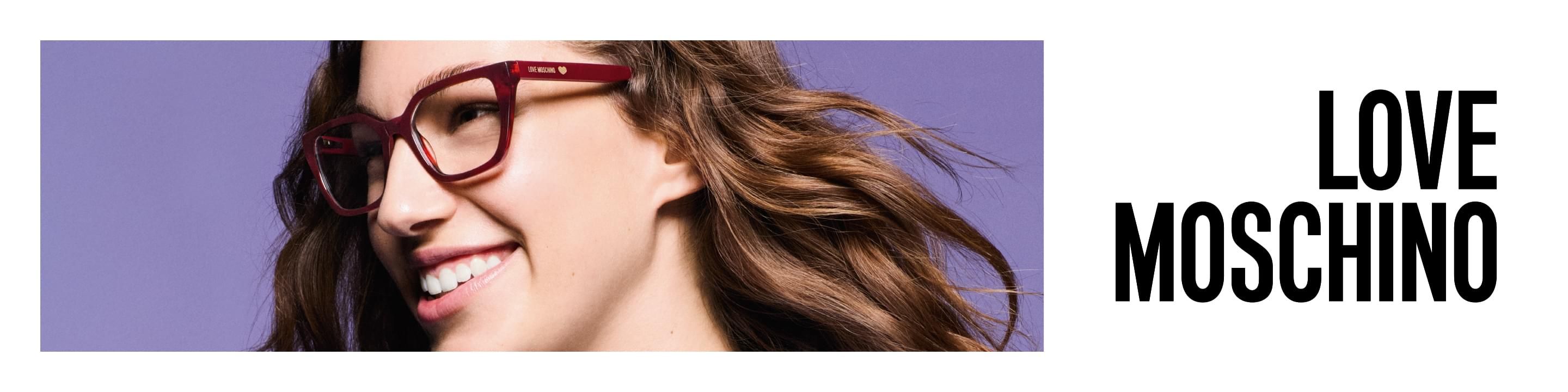 Occhiali da sole firmati Love Moschino desktop banner