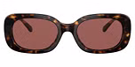 Dark Tortoise / Dark Violet Solid