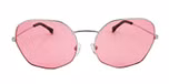 Silver / Pink color UV400 protection lenses
