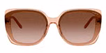 Transparent Light Brown / Brown / Gradient Dark Brown