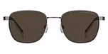 MATTE DARK RUTHENIUM / BROWN