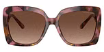 Plum Graphic Tortoise / Brown Gradient Polarized