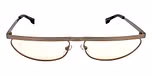 Matt gold / Light orange color UV400 protection lenses