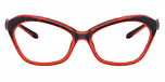 Black barrelling red