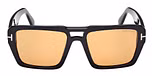 SHINY BLACK / SHINY BLACK / BROWN / BIO ACETATE