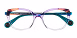 GRADIENT TRANSPARENT VIOLET