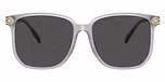Transparent Dove / Grey Solid