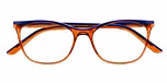 RED-BROWN MEDIUM TRANSPARENT