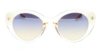 No.34 Dainel Hechter メガネ Daniel Hechter Eyeglasses Ladies Oval Brown Cateye Mod