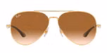 ARISTA / gold / clear gradient brown