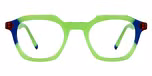 Green Blue Crystal Red