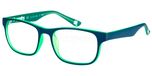 MATTE BLUE/FLURO GREEN