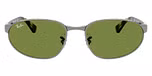Gunmetal / Grey / Green