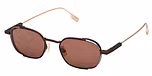 MATTE DARK BROWN / MATTE ROSE GOLD / BROWN