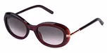 SHINY DARK BORDEAUX / BROWN GRADIENT PINK