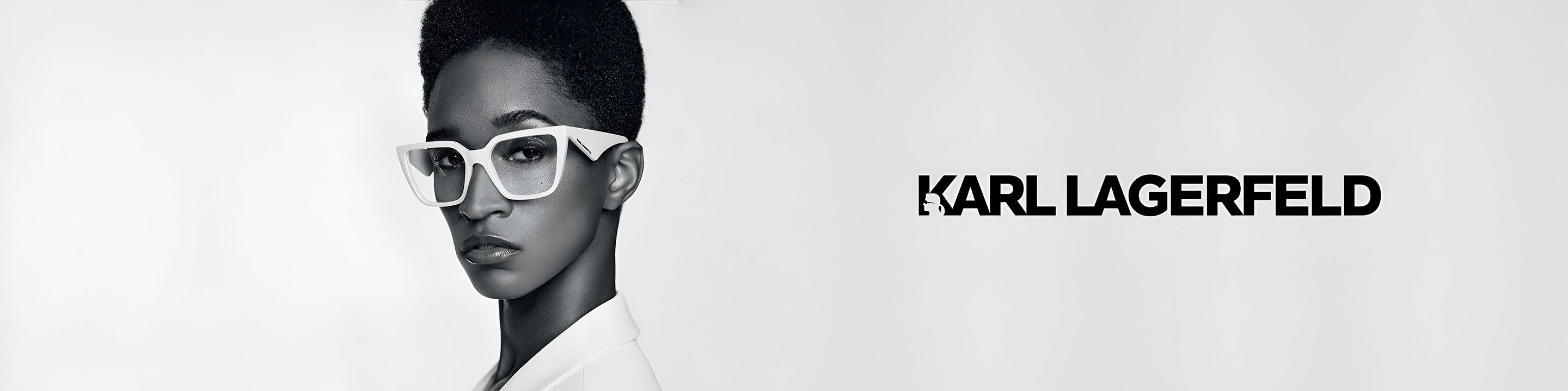 Karl Lagerfeld designer sunglassess desktop banner