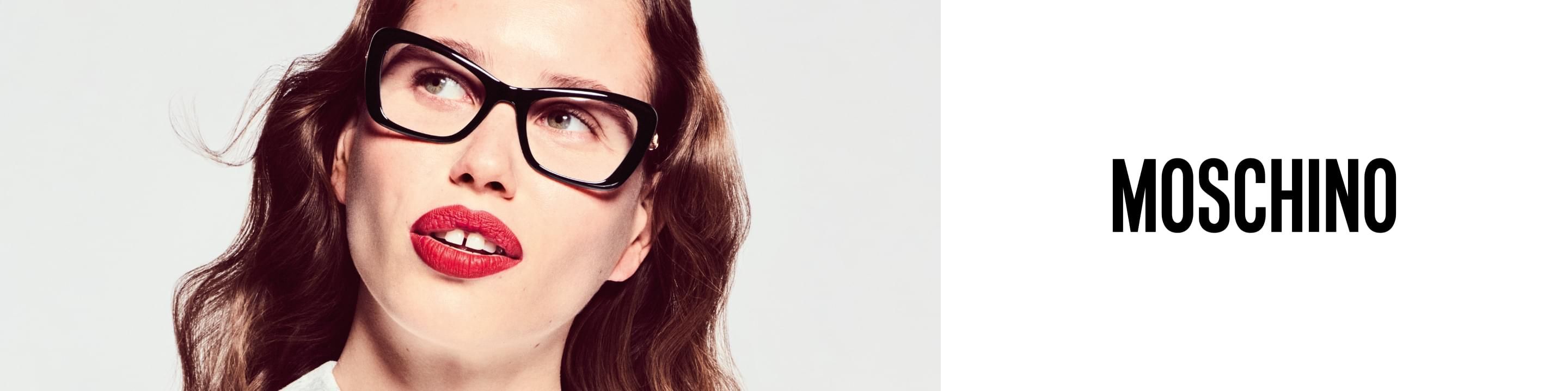 Moschino designer sunglassess desktop banner