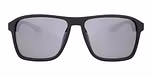 Matte black / 
Solid smoke with silver flash PC polarized