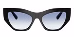 Black / Black / Clear Gradient Light Blue