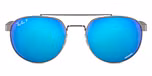 Gunmetal / Green & Blue polarized