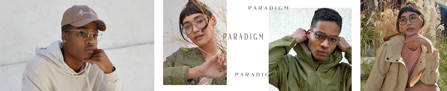 Occhiali da sole firmati Paradigm desktop banner