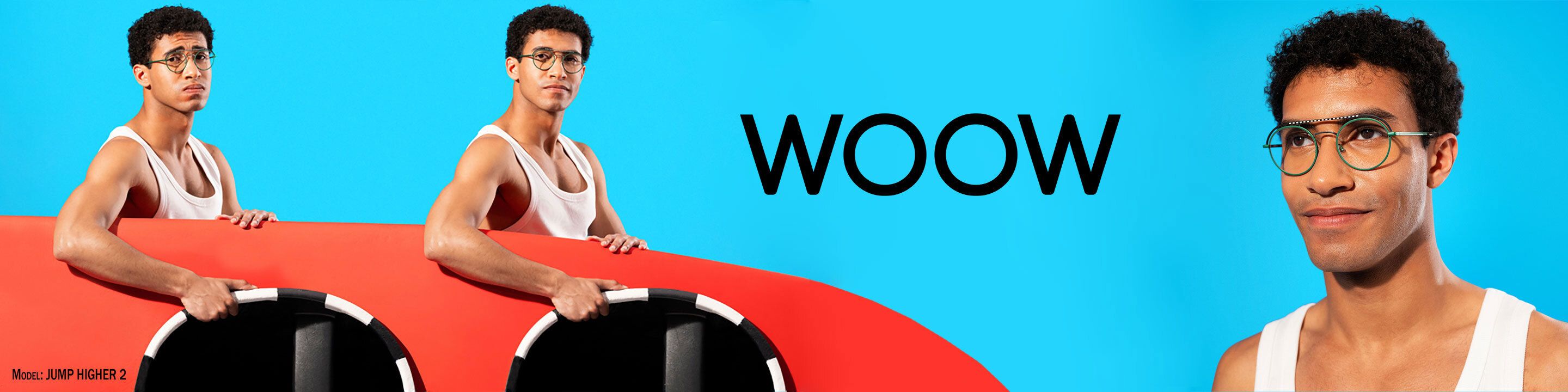 Occhiali da sole firmati Woow desktop banner