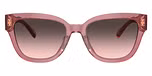Transparent Berry / Grey Pink Gradient
