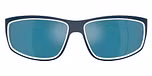 Matte White/Blue / Grey Mirror Blue