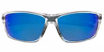 Gloss clear crystal / Black / Blue mirror / Polarized lenses
