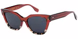 Red with Grey Lens
