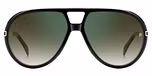 BLACK GOLD / GREEN SHADED GREEN MIRROR