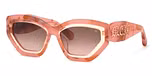 OPAL FUXIA+MARBLED PINK / BROWN GRADIENT PINK