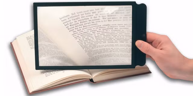 Optical accessories - Deluxe Sheet Magnifier