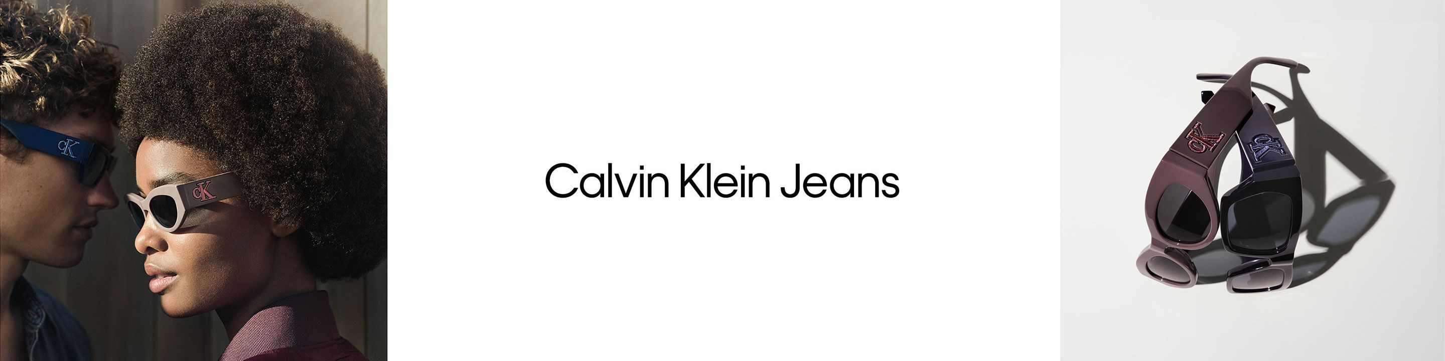 Calvin Klein Jeans designer sunglassess desktop banner