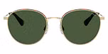 Shiny Pale Gold / Bottle Green