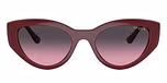 Full Bordeaux / Red / Violet Gradient Grey