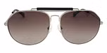 Silver / Gradient Brown color UV400 protection lenses