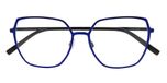 PURPLE-BLUE MEDIUM SHINY