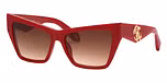 SHINY FULL RED / BROWN GRADIENT